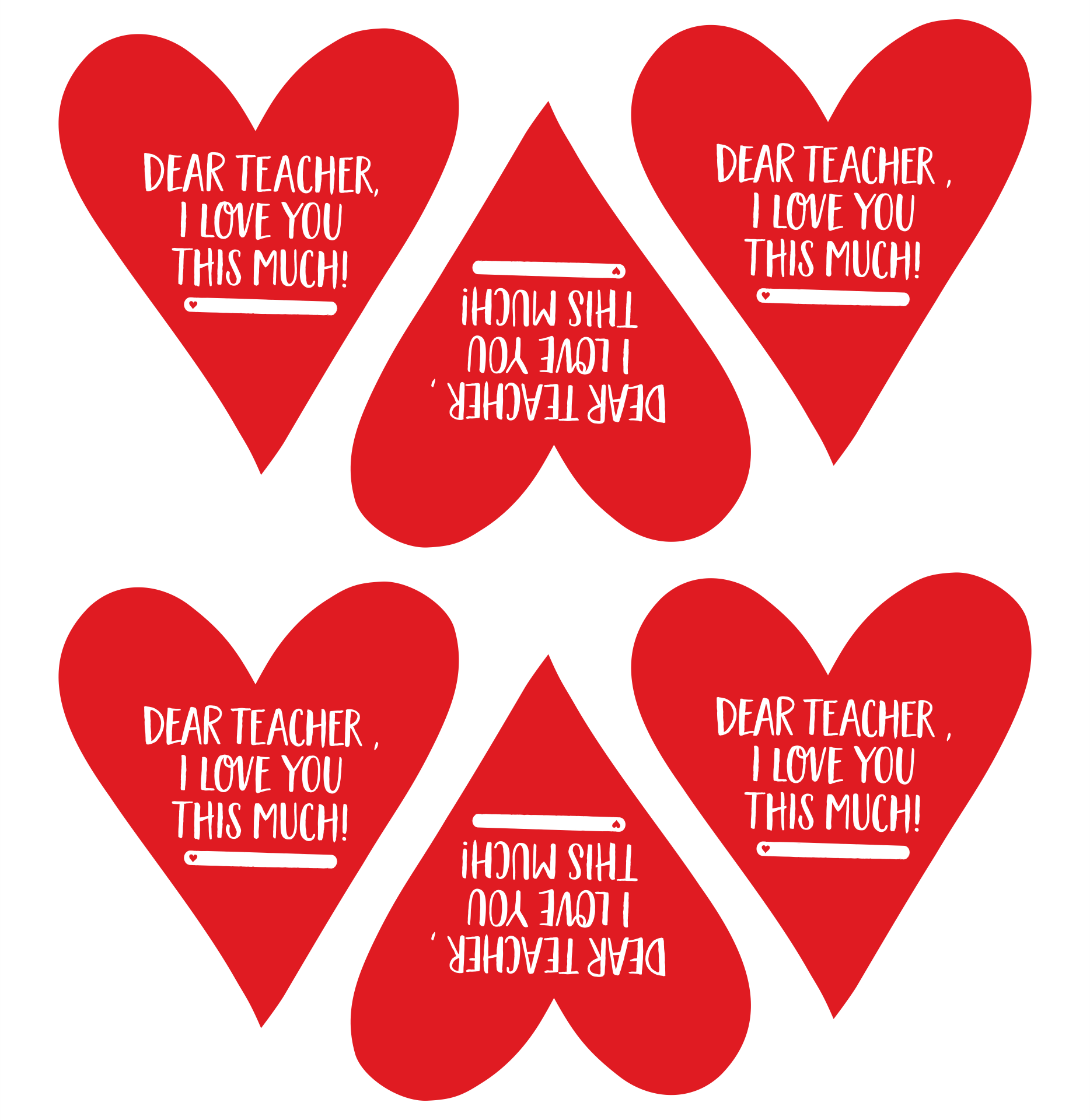 Teacher Valentine Printable Cards Free Math Worksheet Printable