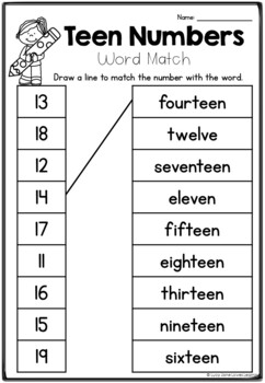 Teen Numbers Interactive Worksheet Live Worksheets Worksheets Library