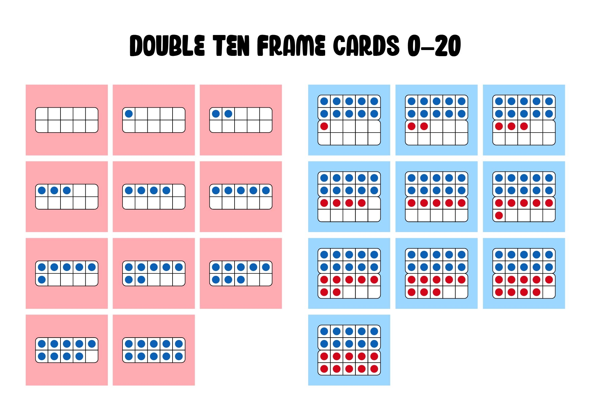 Ten Frame Flash Cards Hot Sex Picture