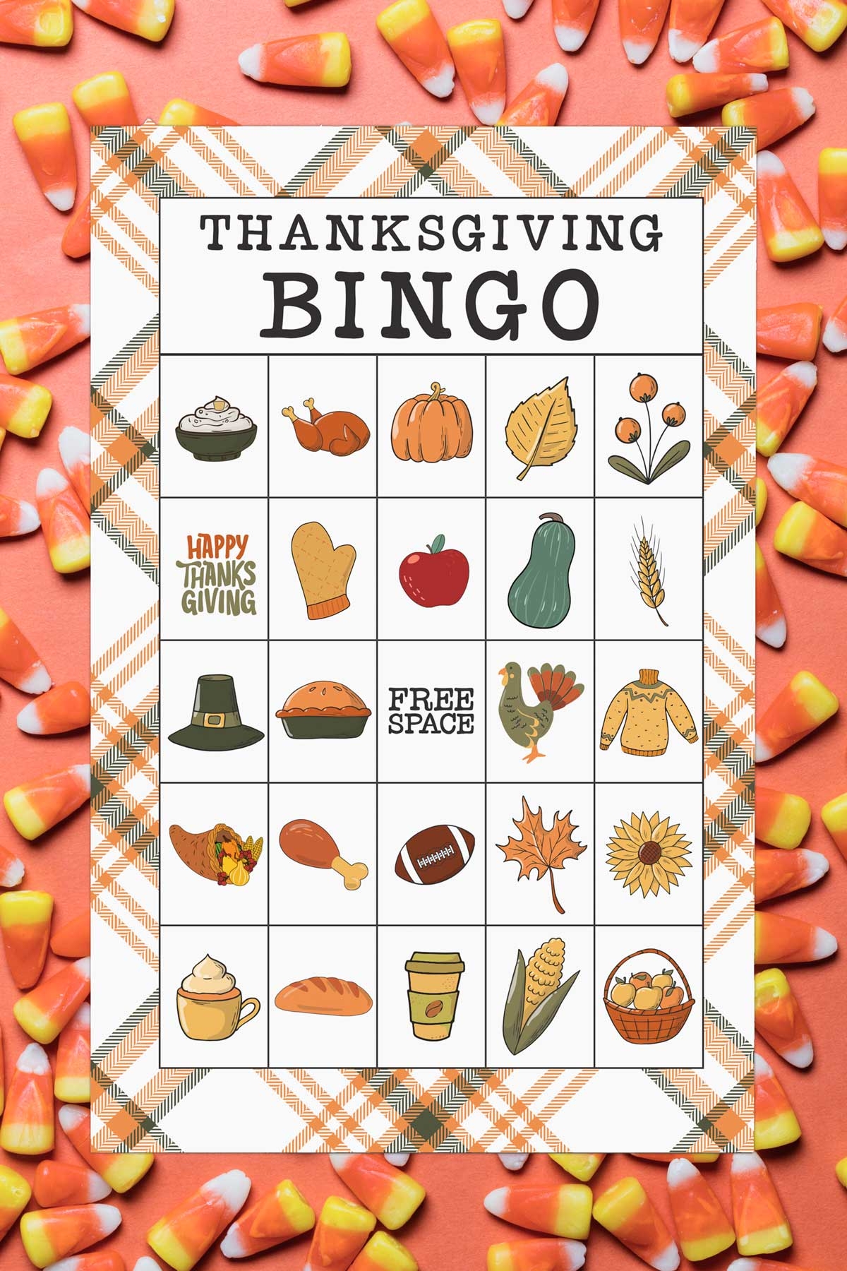 free printable thanksgiving bingo cards pdf