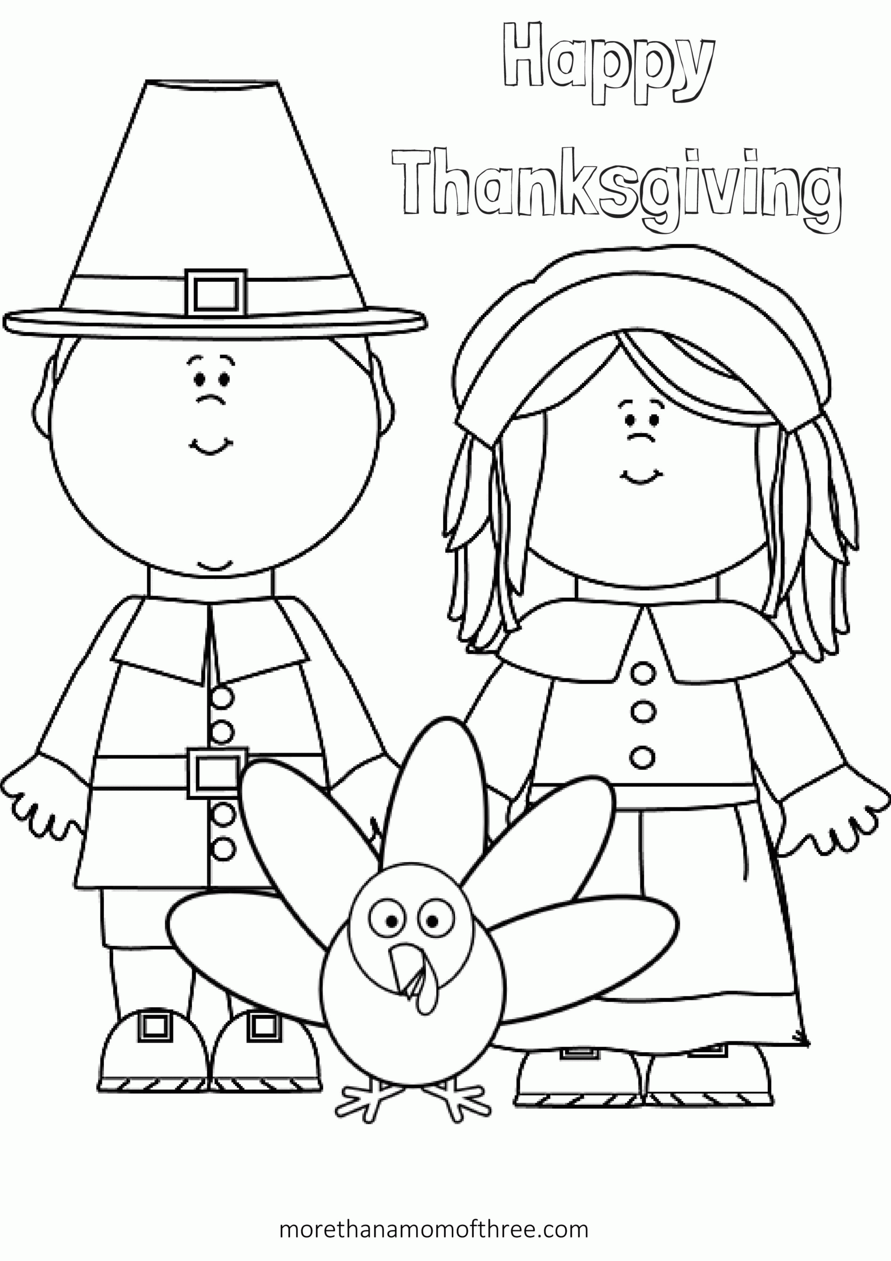 printable thanksgiving coloring pages free