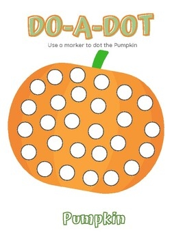 dot marker worksheets
