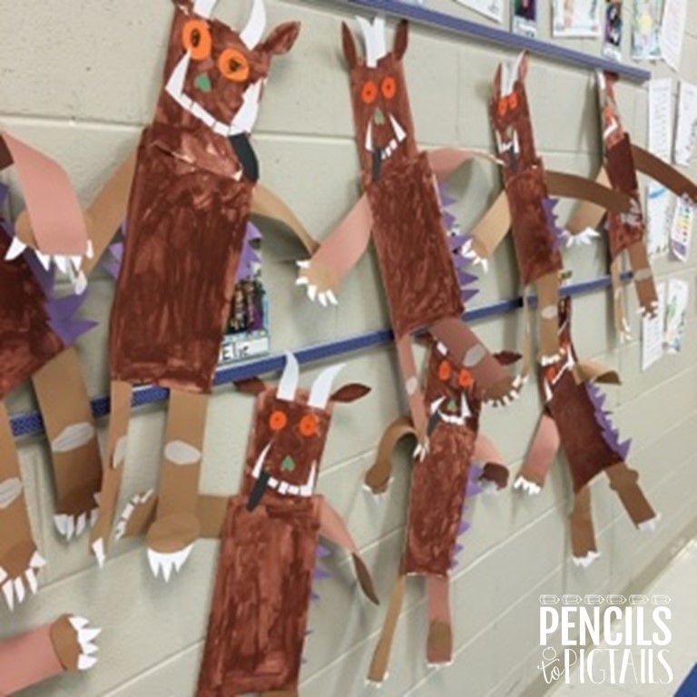printable gruffalo craft