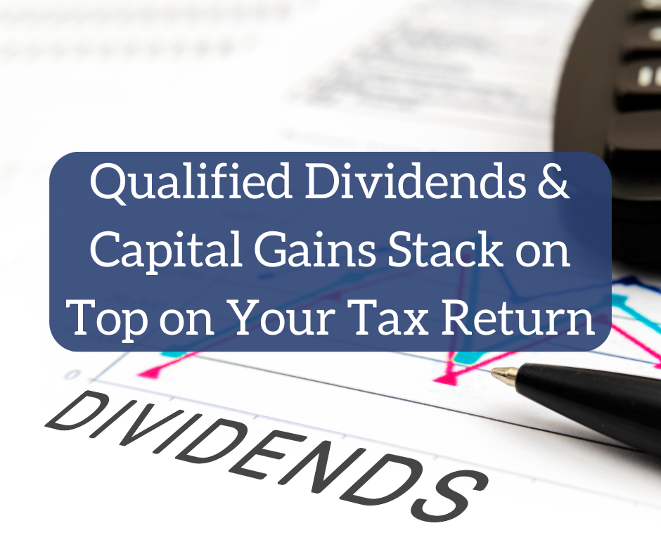 qualified dividends and capital gains tax worksheet