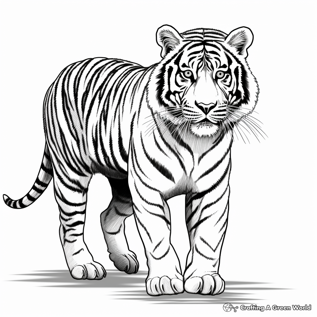 printable tiger picture
