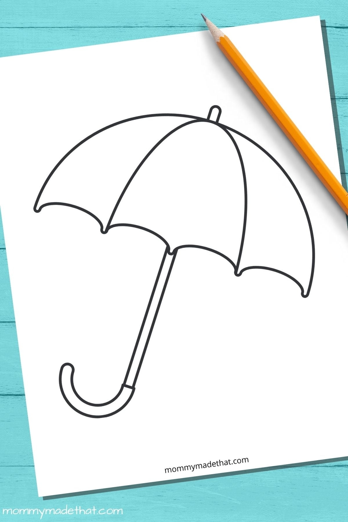printable picture of umbrella