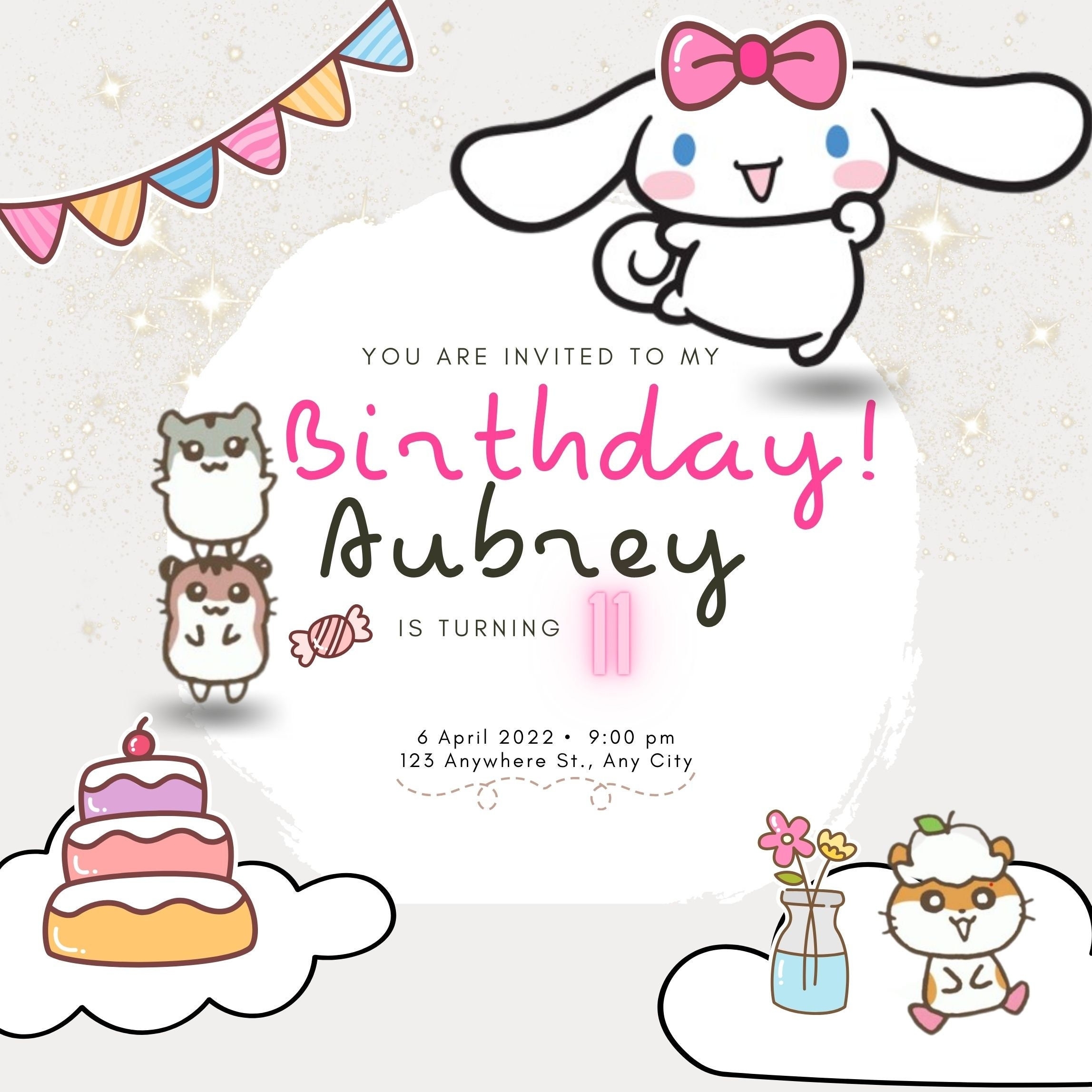 birthday invitation template free