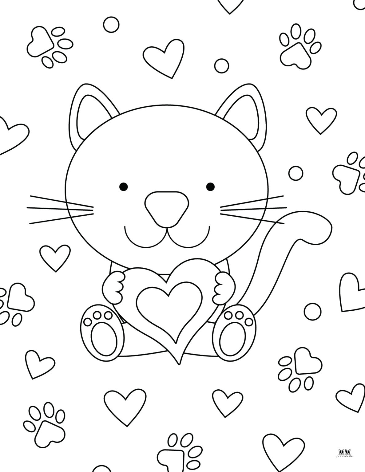 printable coloring pages for valentine's day