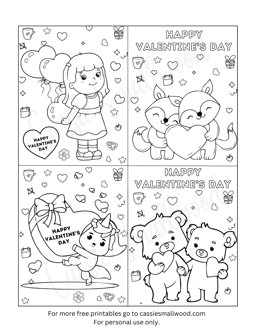 free printable valentine day cards for friends
