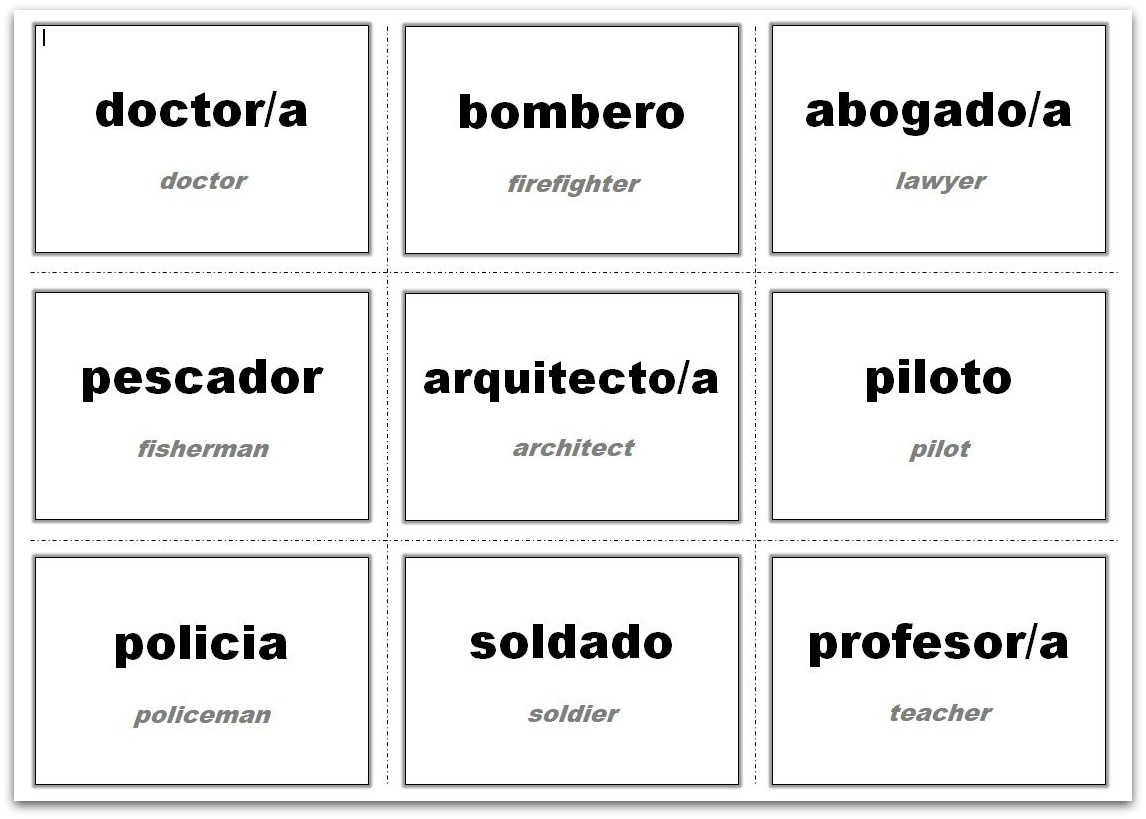 Vocabulary Flash Cards Using Ms Word Free Printable Vocabulary 