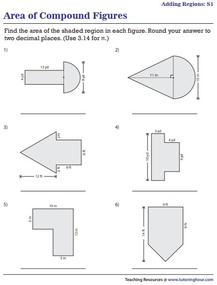 Volume Of Composite Figures Additive Volume Worksheets Worksheets 