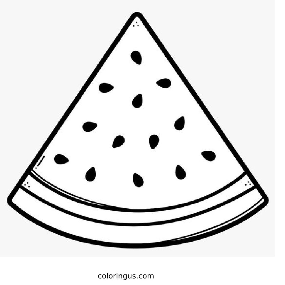watermelon picture printable
