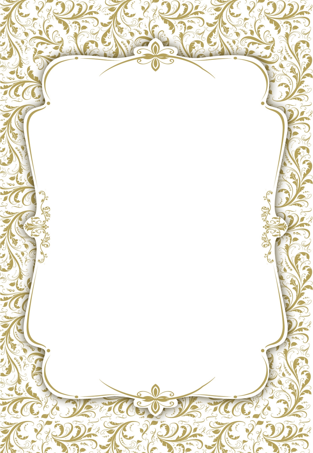 Wedding Invitation Blank Template Free Cards Design Templates