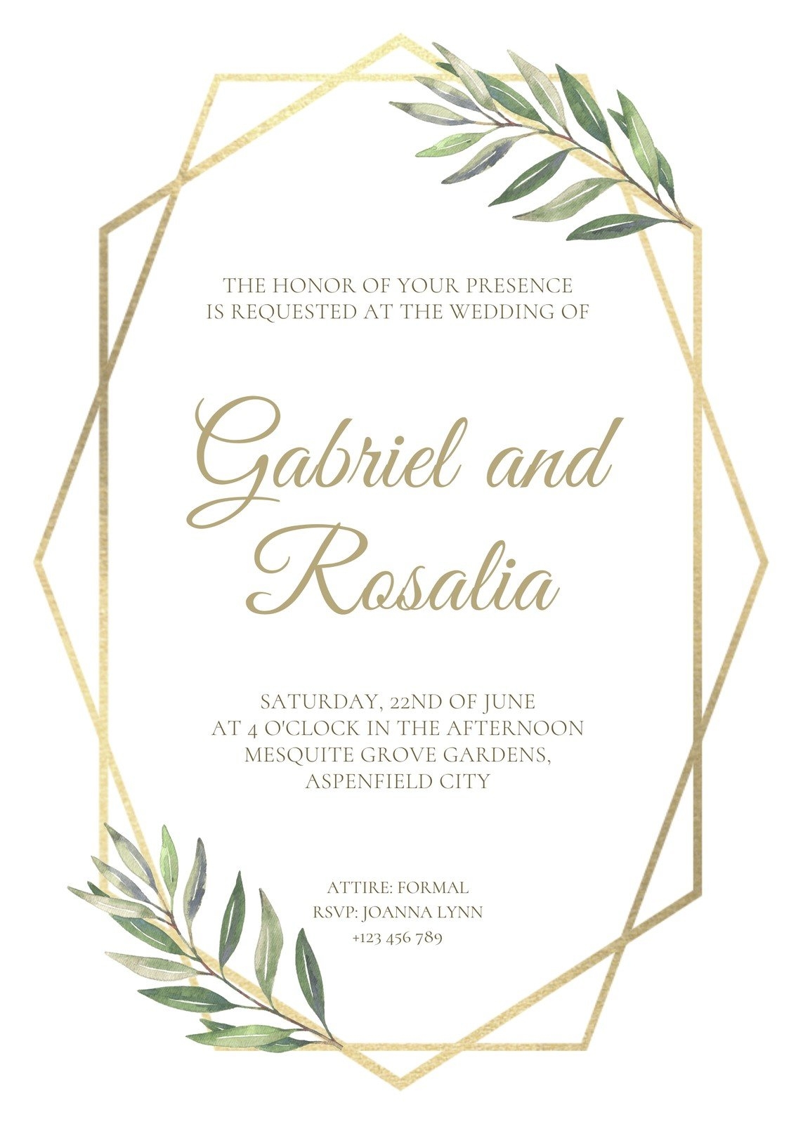 Wedding Invitation Templates To Customize For Free Canva