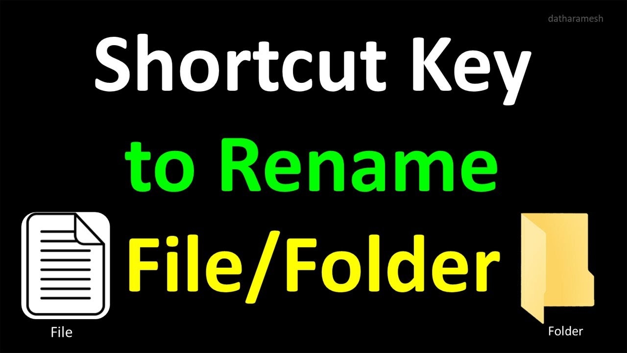 which shortcut can you use to rename a worksheet
