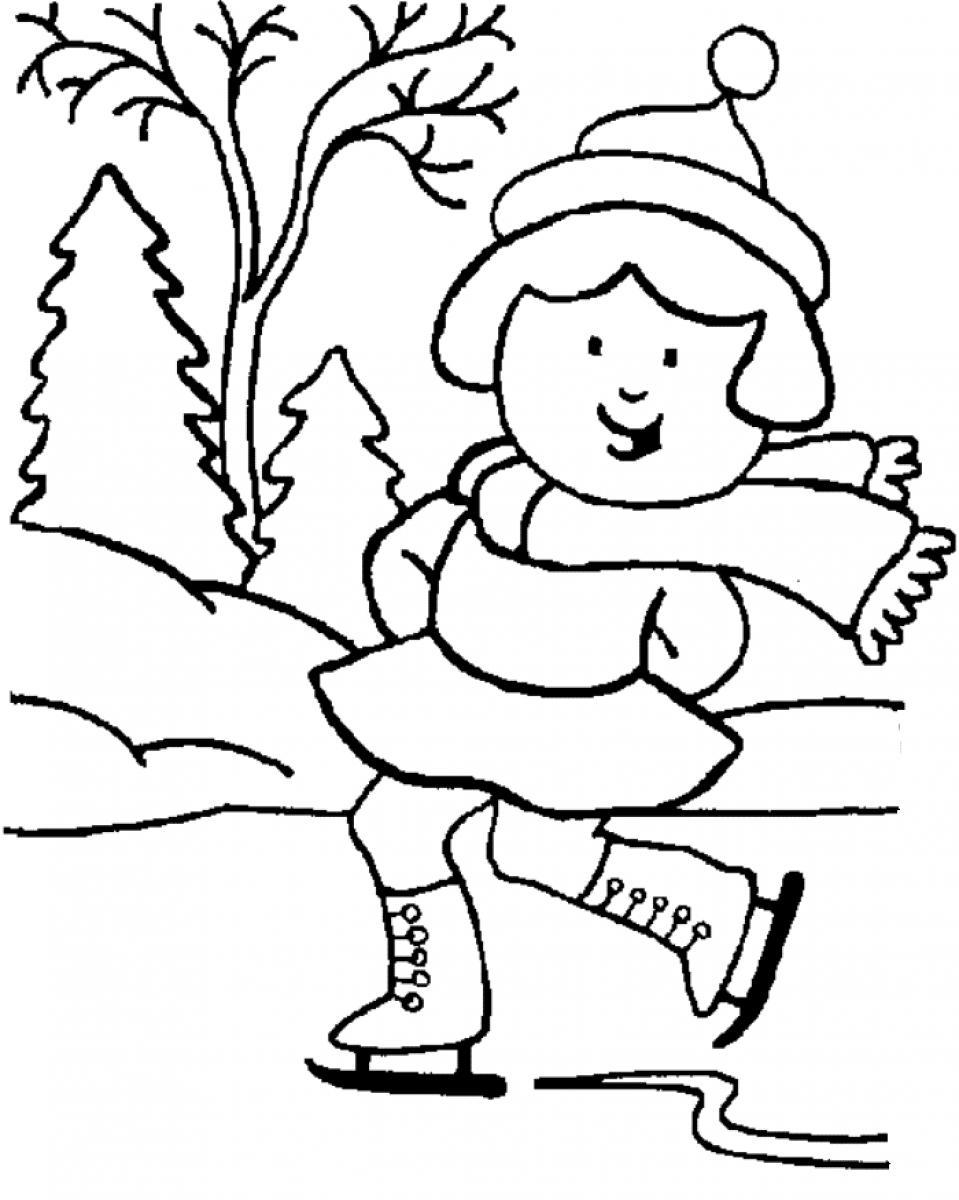 Winter Coloring Pages Free Download On ClipArtMag
