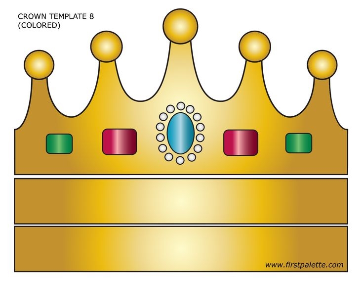 free printable crown template