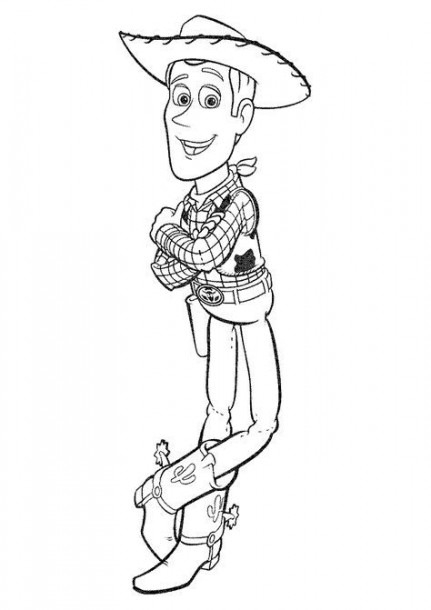 Woody Disney Coloring Worksheets