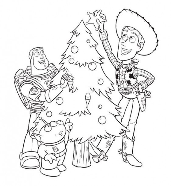 Woody Disney Coloring Worksheets