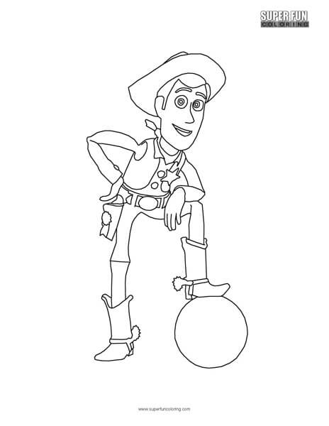 Woody Disney Coloring Worksheets