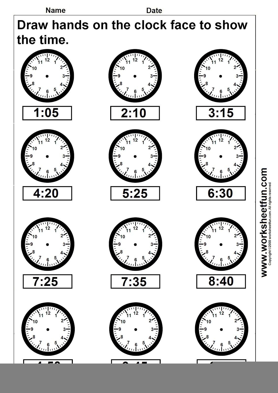 Worksheetfun Free Printable Worksheets Time Worksheets Hot Sex Picture