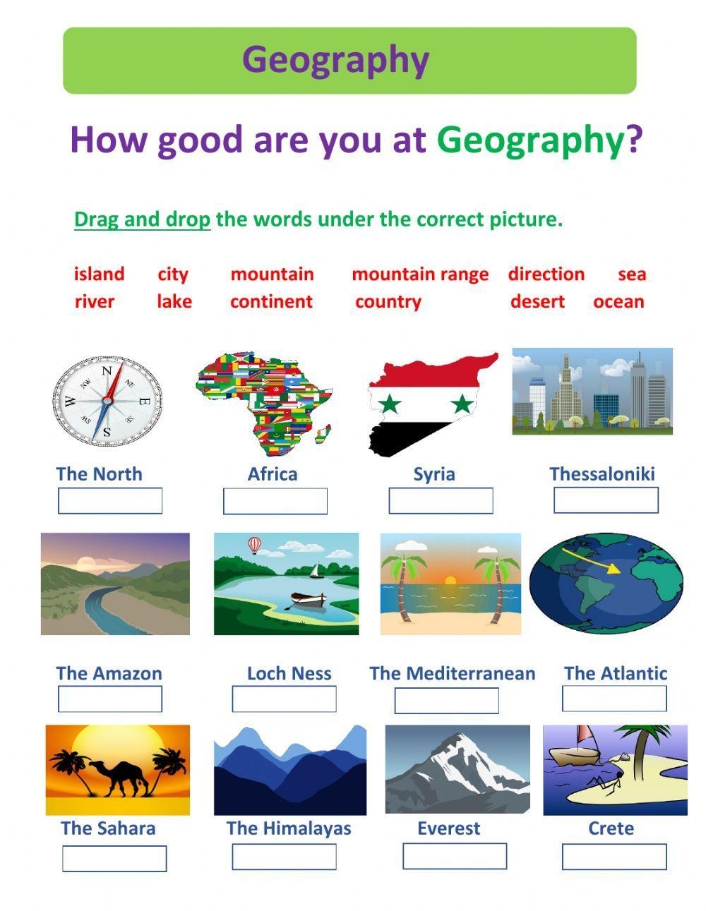 World Geography English ESL Worksheets Pdf Doc Worksheets Library