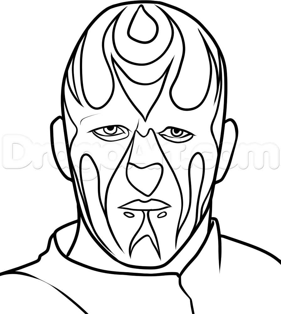 Wwe Superstars Coloring Pages