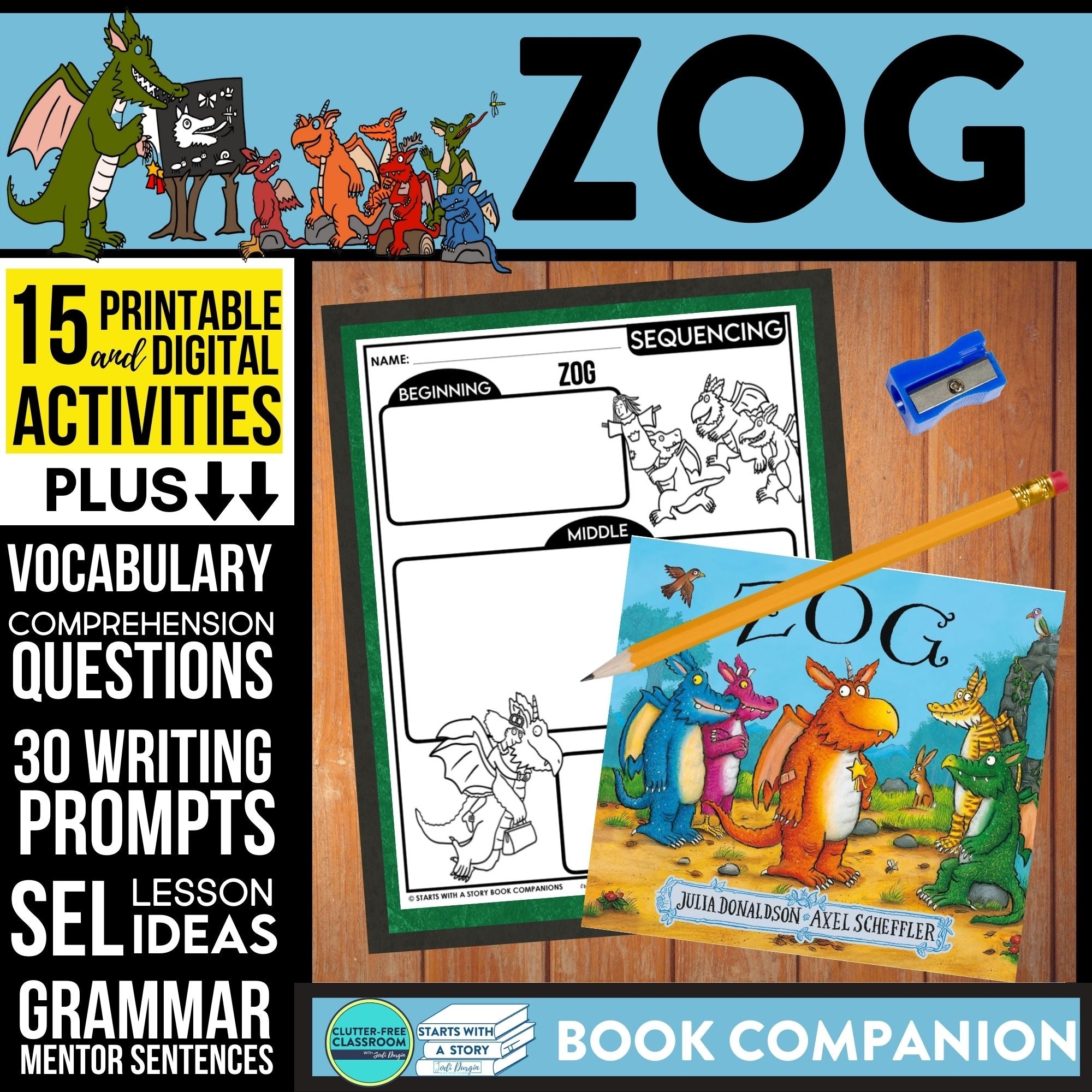 ZOG Activities And Lesson Plan Ideas Clutter Free Classroom Store