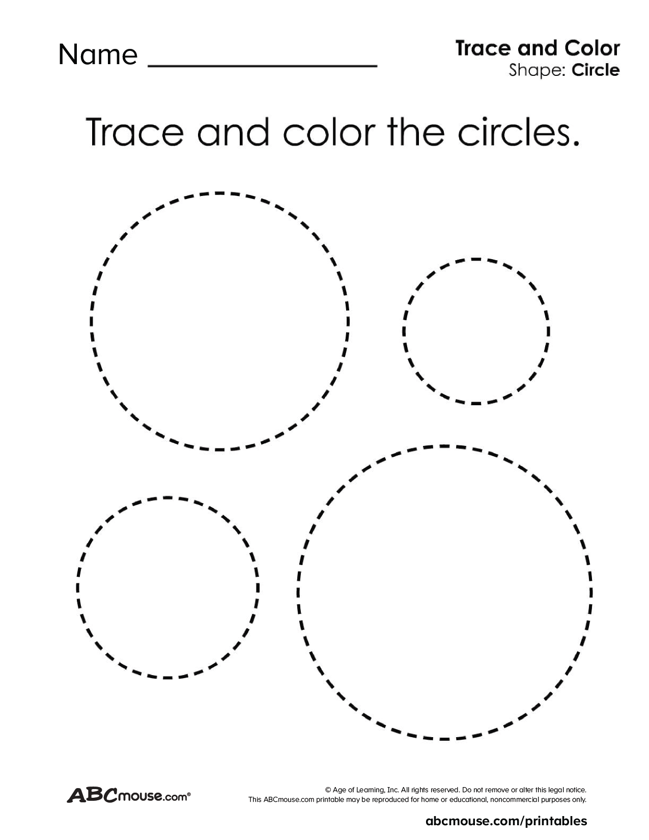 pre k tracing worksheets